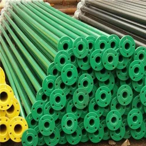 定西涂塑钢管施工案例